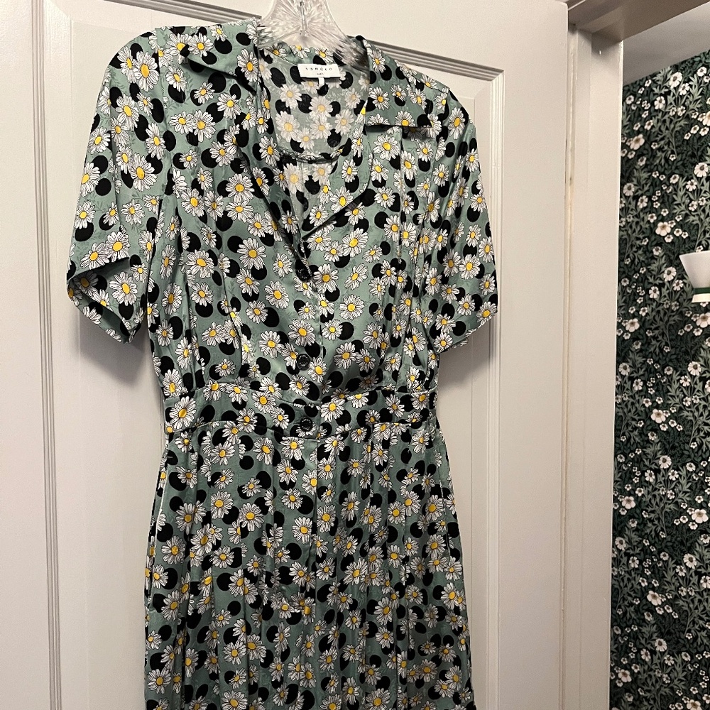 Sandro floral romper
